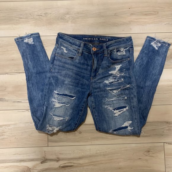 American Eagle Jeggings jeans - size 6 - Picture 1 of 5